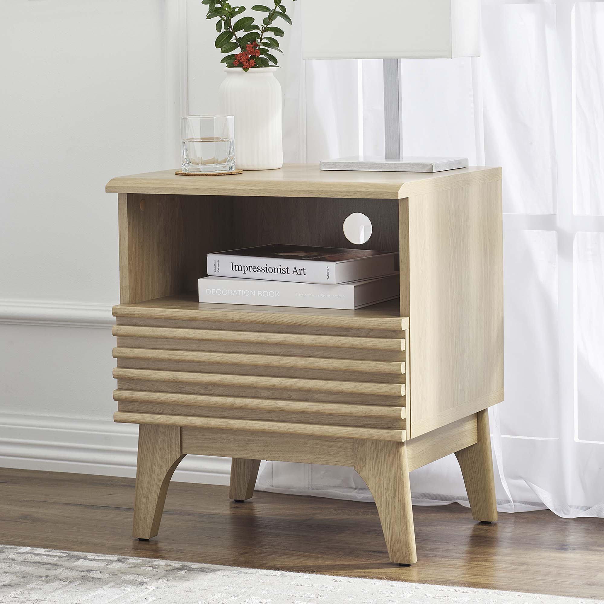 Render Nightstand - Oak (MOD-7070-OAK)