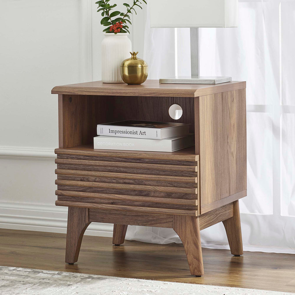 Render Nightstand - Walnut (MOD-7070-WAL)