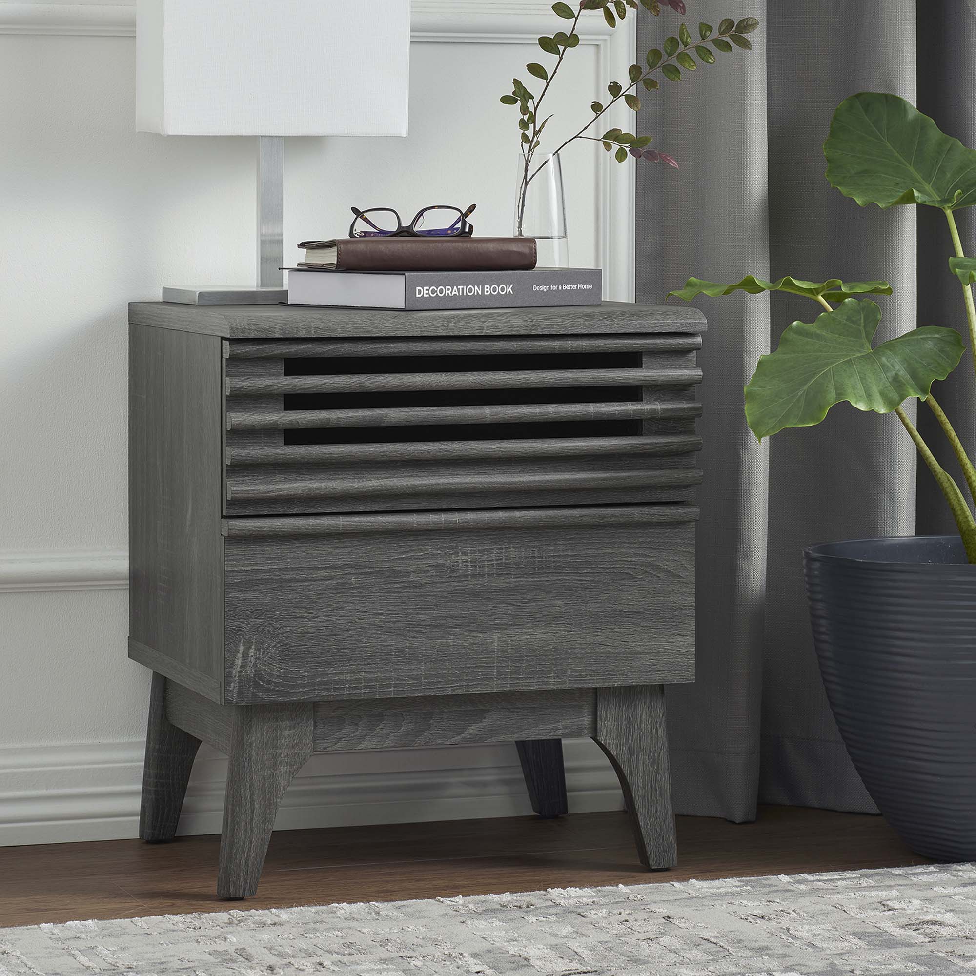 Render Nightstand - Charcoal (MOD-7071-CHA)
