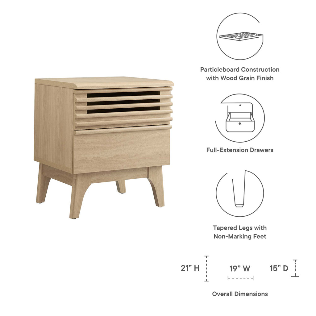 Render Nightstand - Oak (MOD-7071-OAK)
