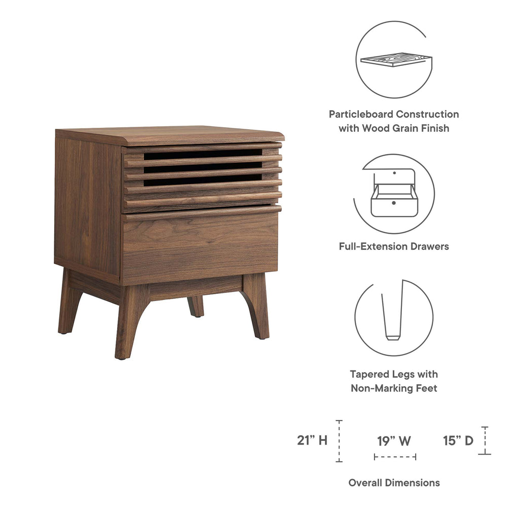 Render Nightstand - Walnut (MOD-7071-WAL)