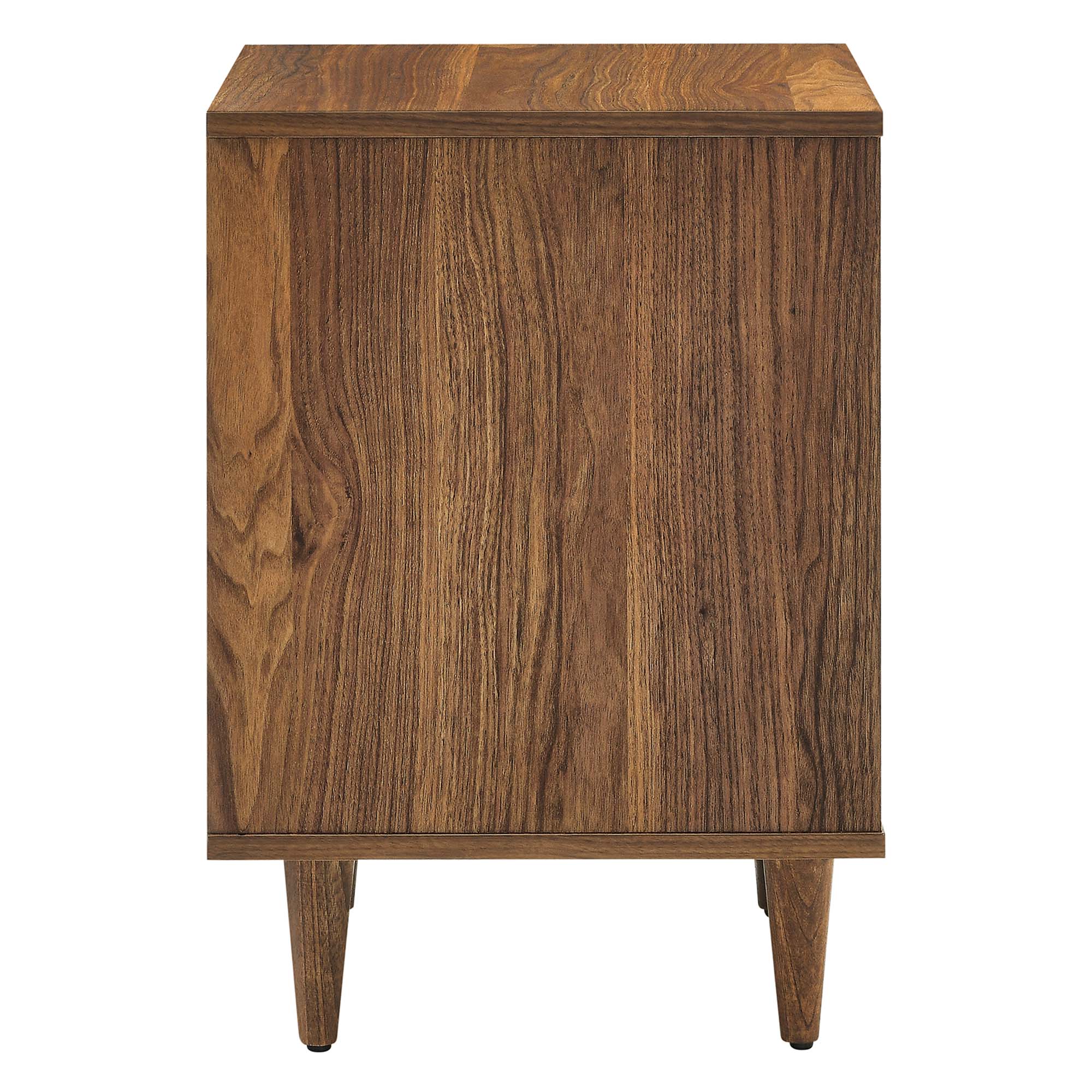 Vespera 2-Drawer Nightstand - Walnut