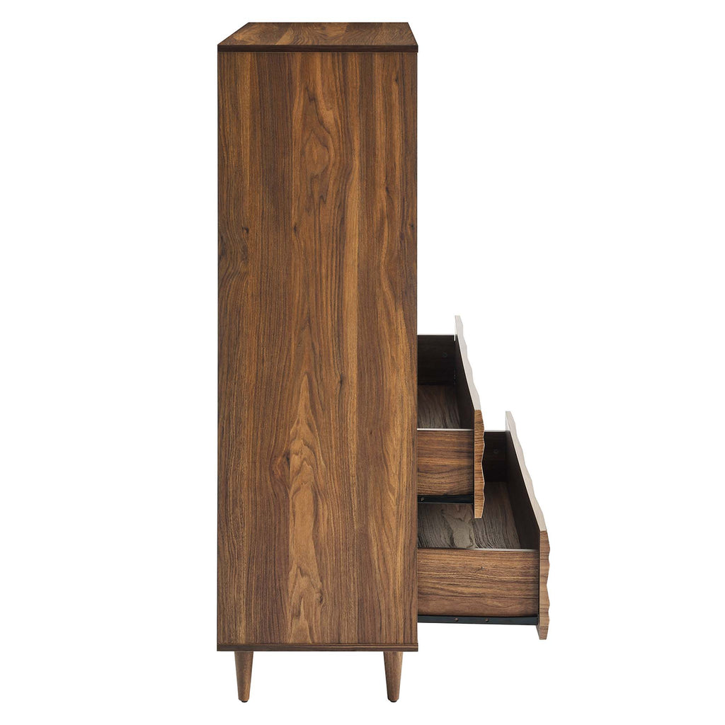 Vespera 5-Drawer Chest - Walnut