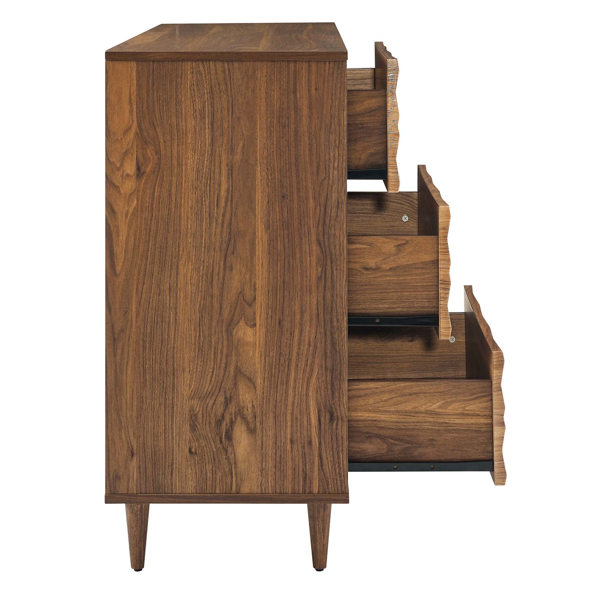 Vespera 6-Drawer Dresser - Walnut