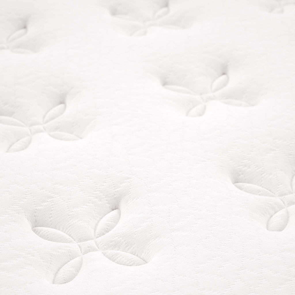 Jenna 12" Innerspring and Foam California King Mattress - White
