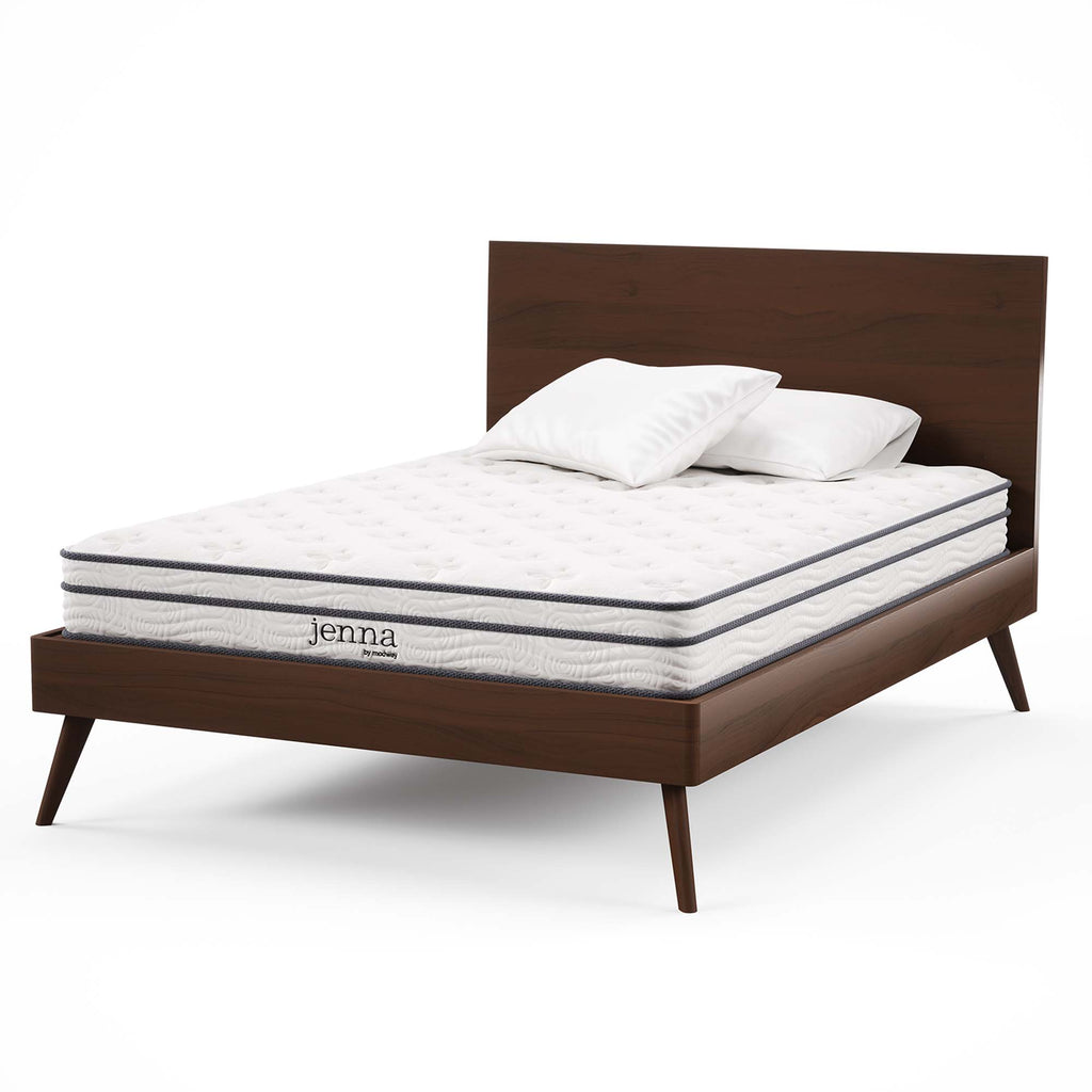 Jenna 6" Innerspring and Foam Full Mattress - White