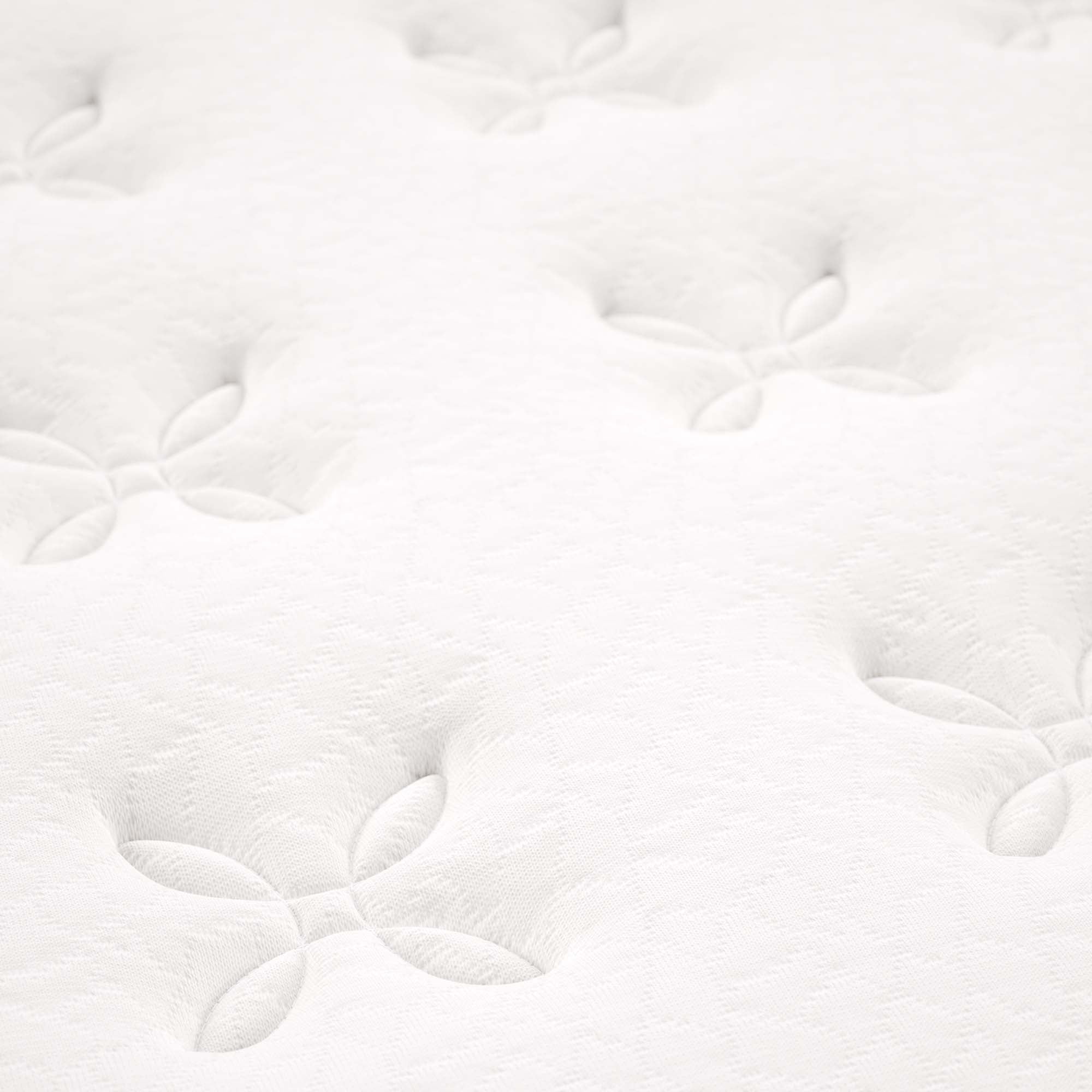 Jenna 6" Innerspring and Foam Full Mattress - White