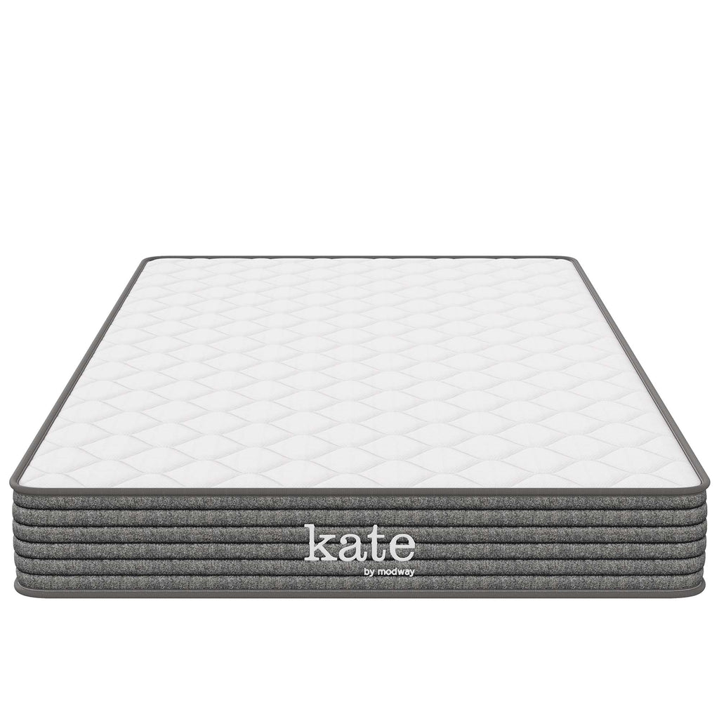 Kate 6" Narrow Twin Mattress - White