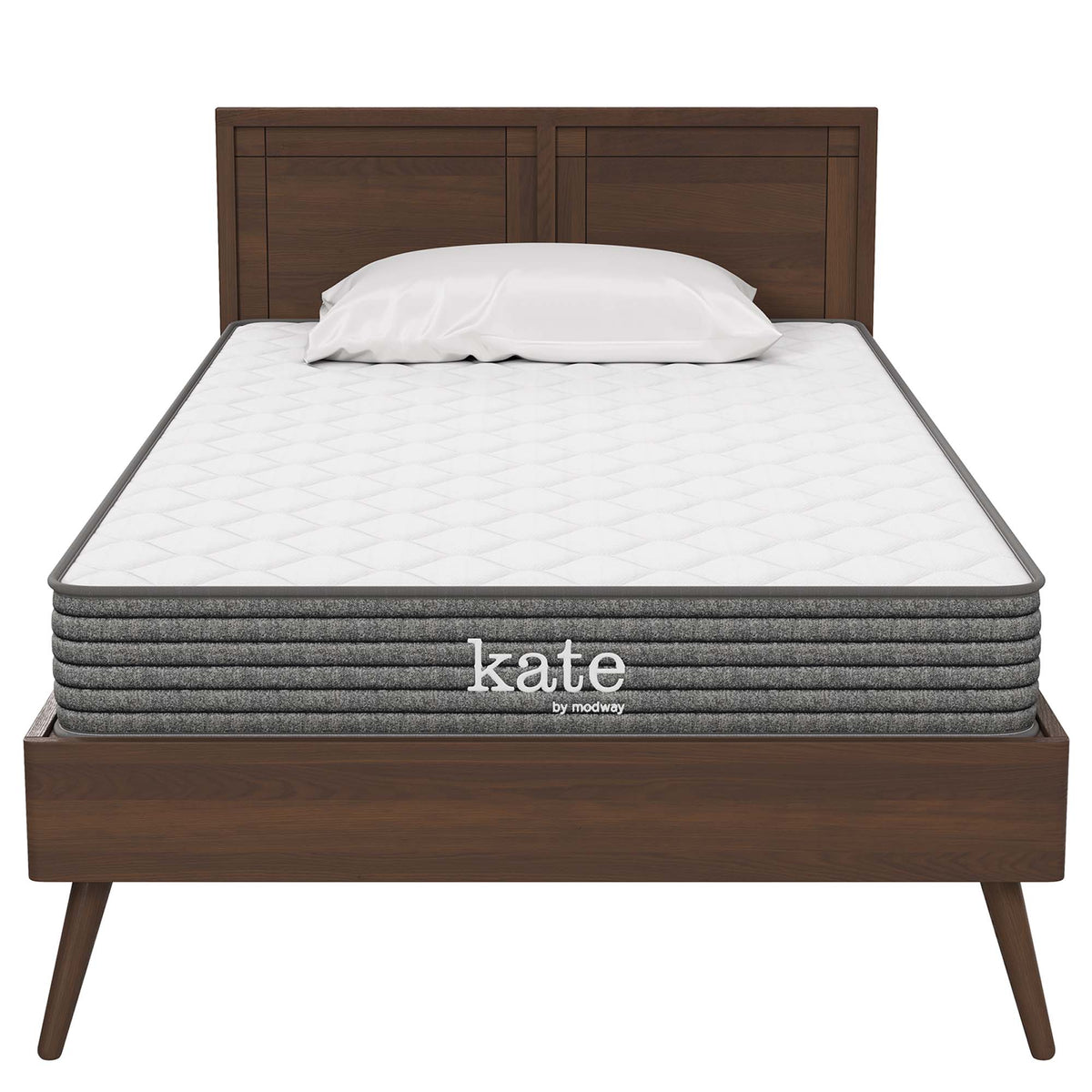 Kate 6" Narrow Twin Mattress - White
