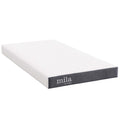 Mila 5" Narrow Twin Mattress - White