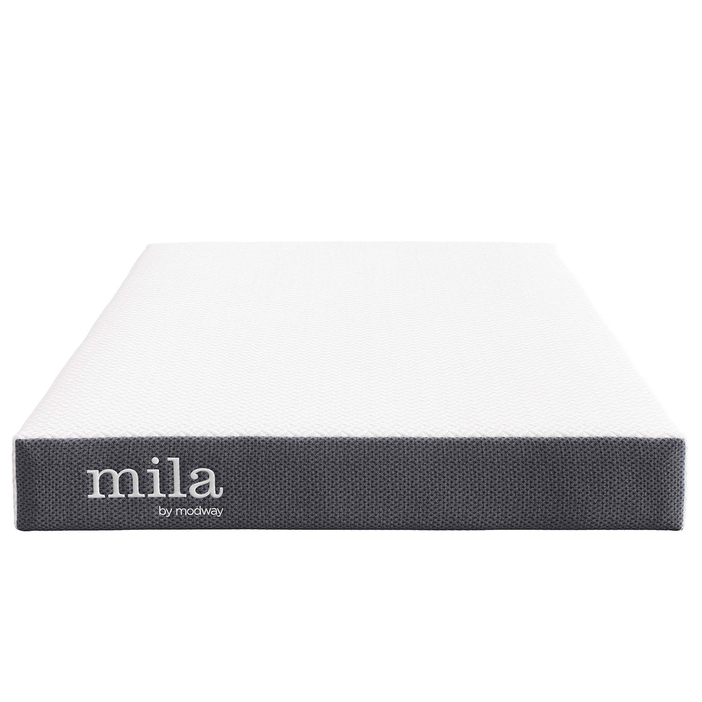 Mila 5" Twin Mattress - White