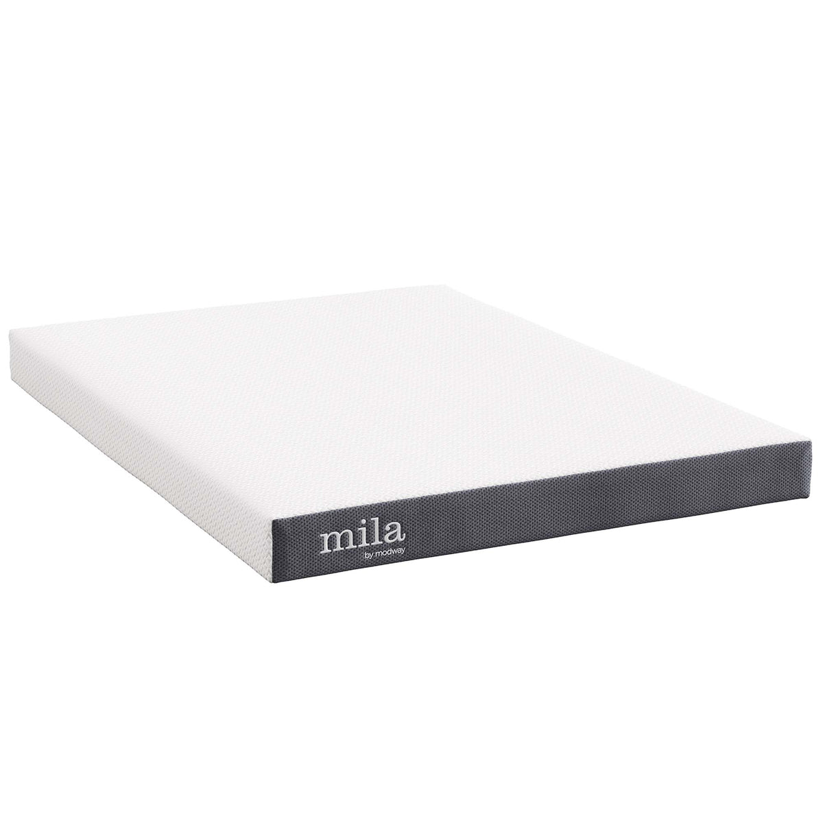 Mila 5" Full Mattress - White