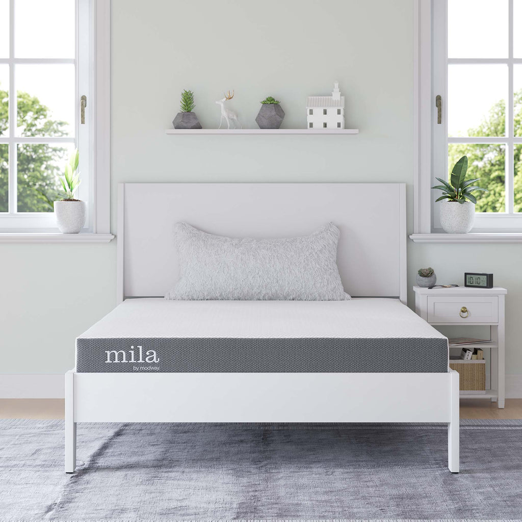 Mila 5" Full Mattress - White