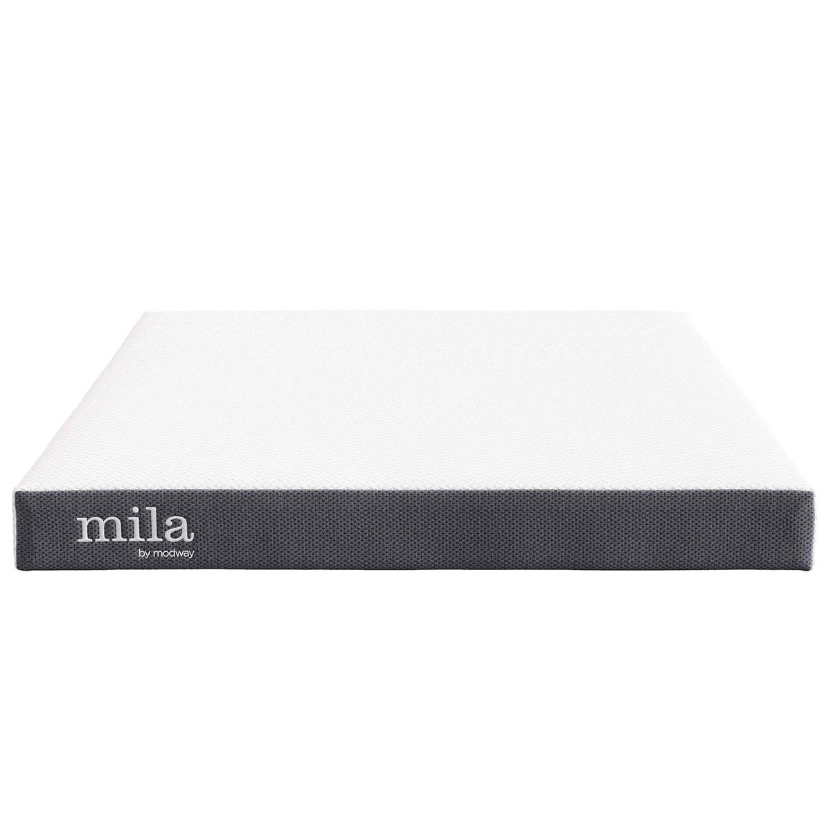 Mila 5" Full Mattress - White