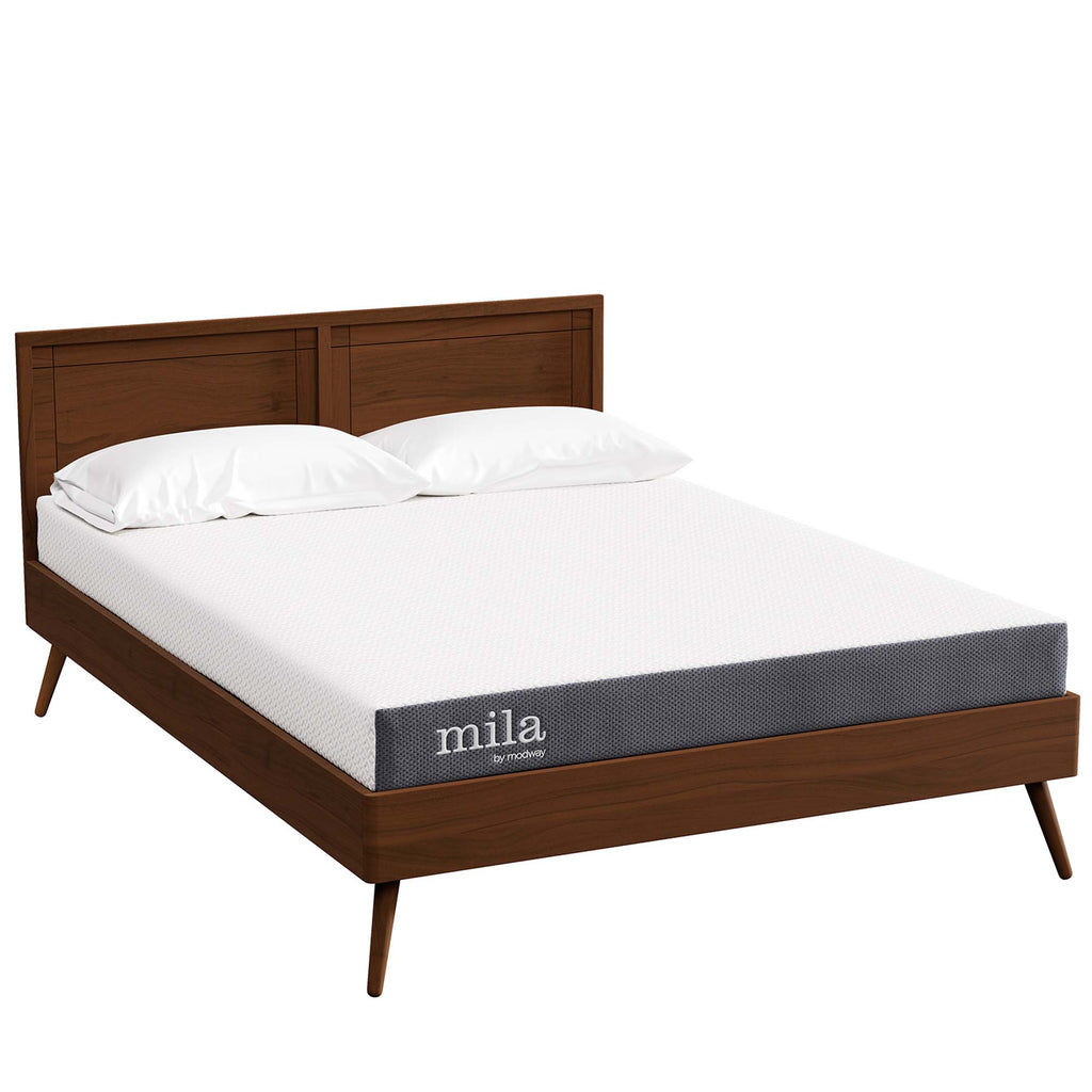 Mila 5" Full Mattress - White