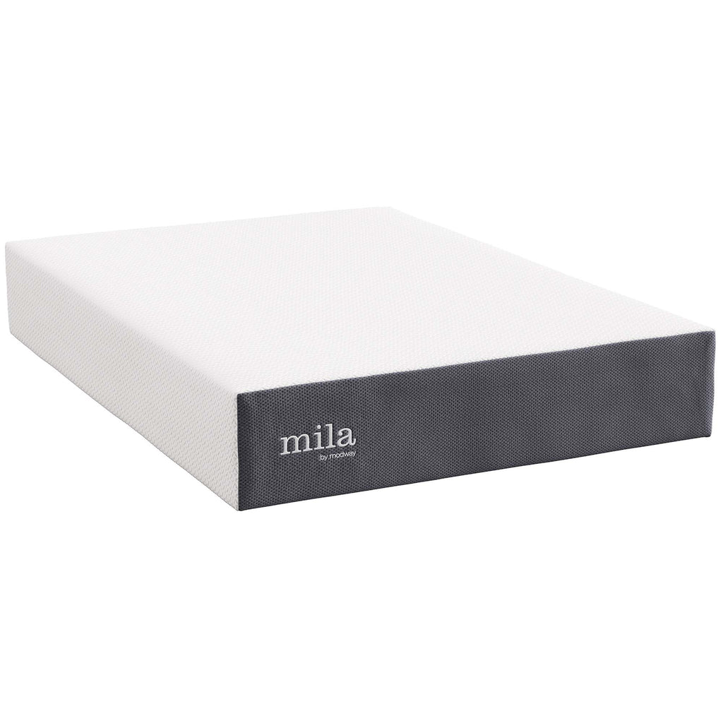 Mila 12" Full Mattress - White