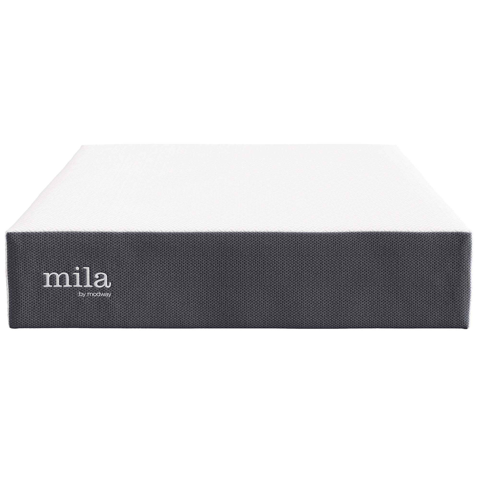 Mila 12" Full Mattress - White