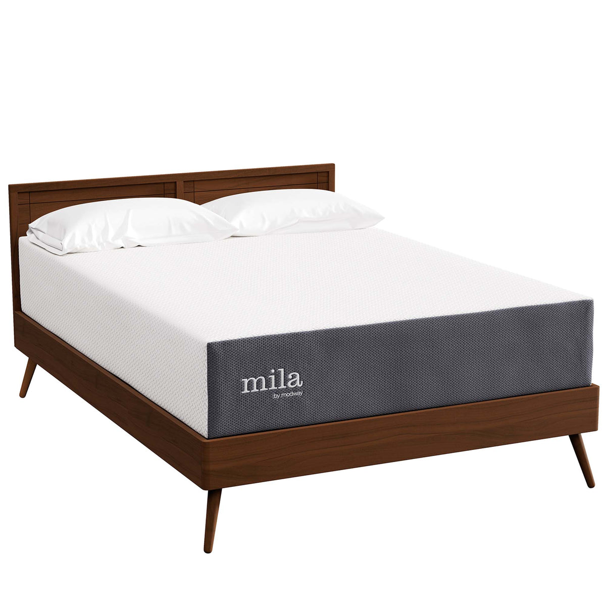 Mila 12" Full Mattress - White