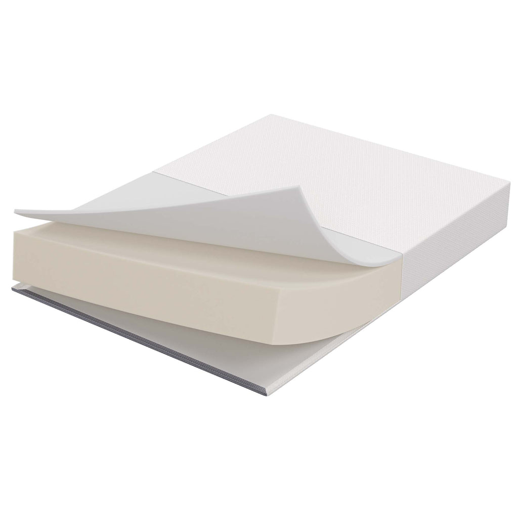 Mila 12" Queen Mattress - White