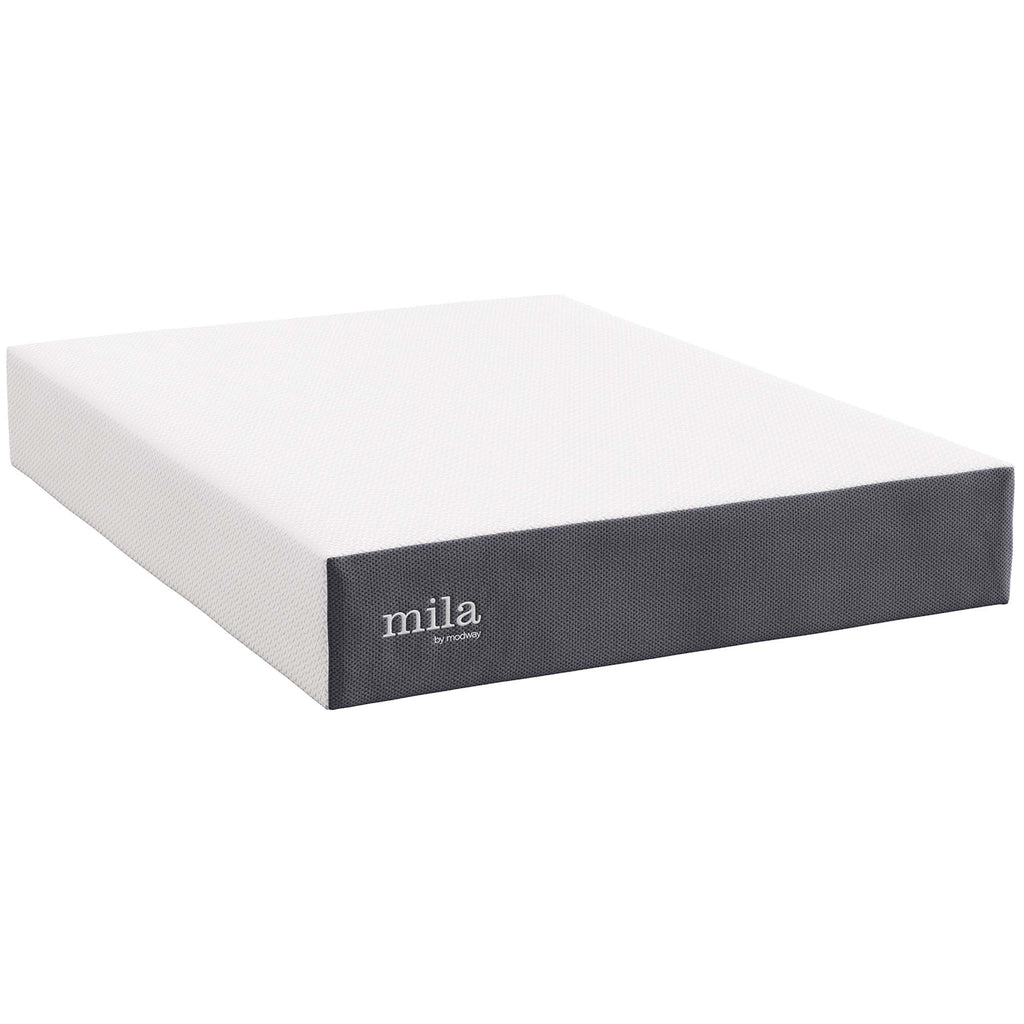 Mila 12" King Mattress - White