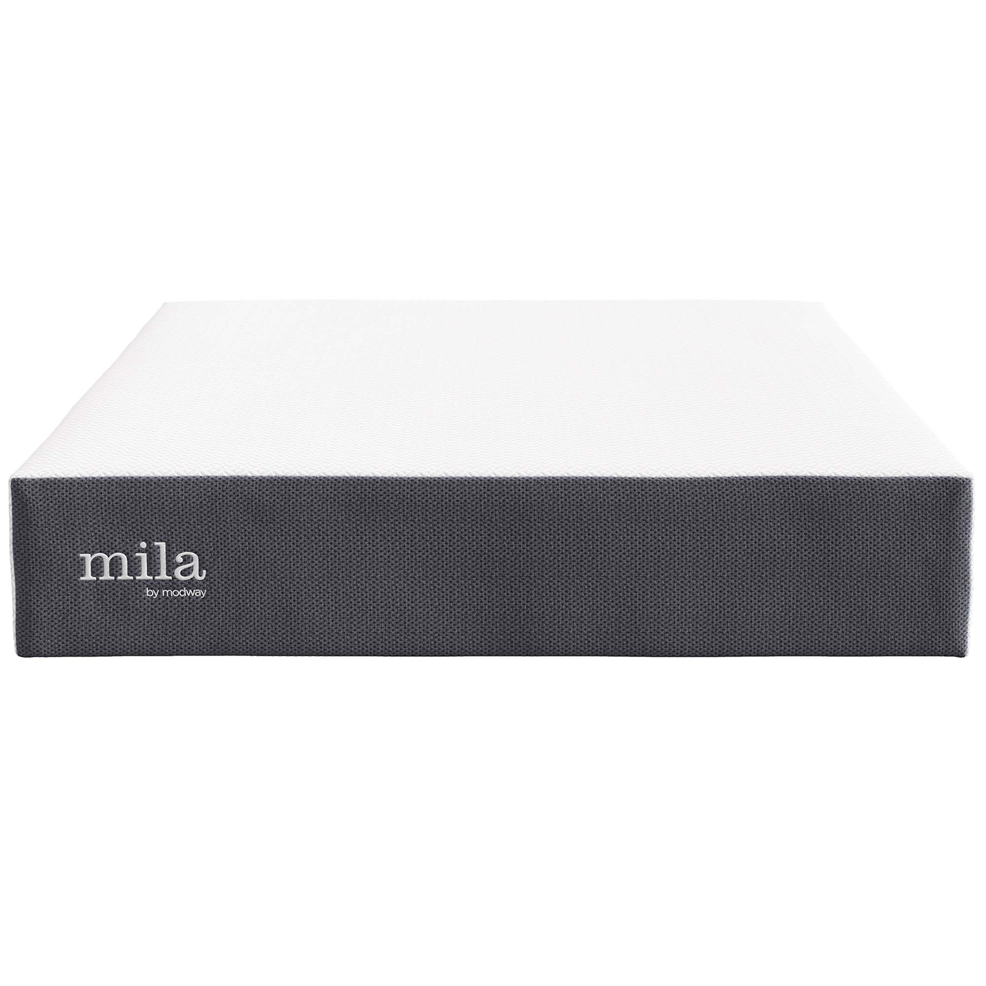Mila 12" King Mattress - White
