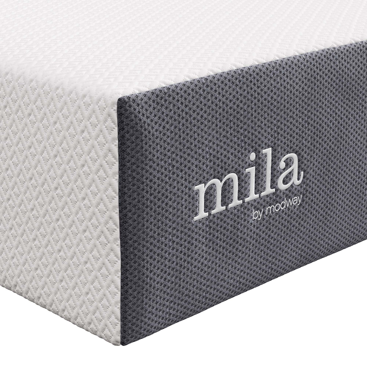 Mila 12" King Mattress - White