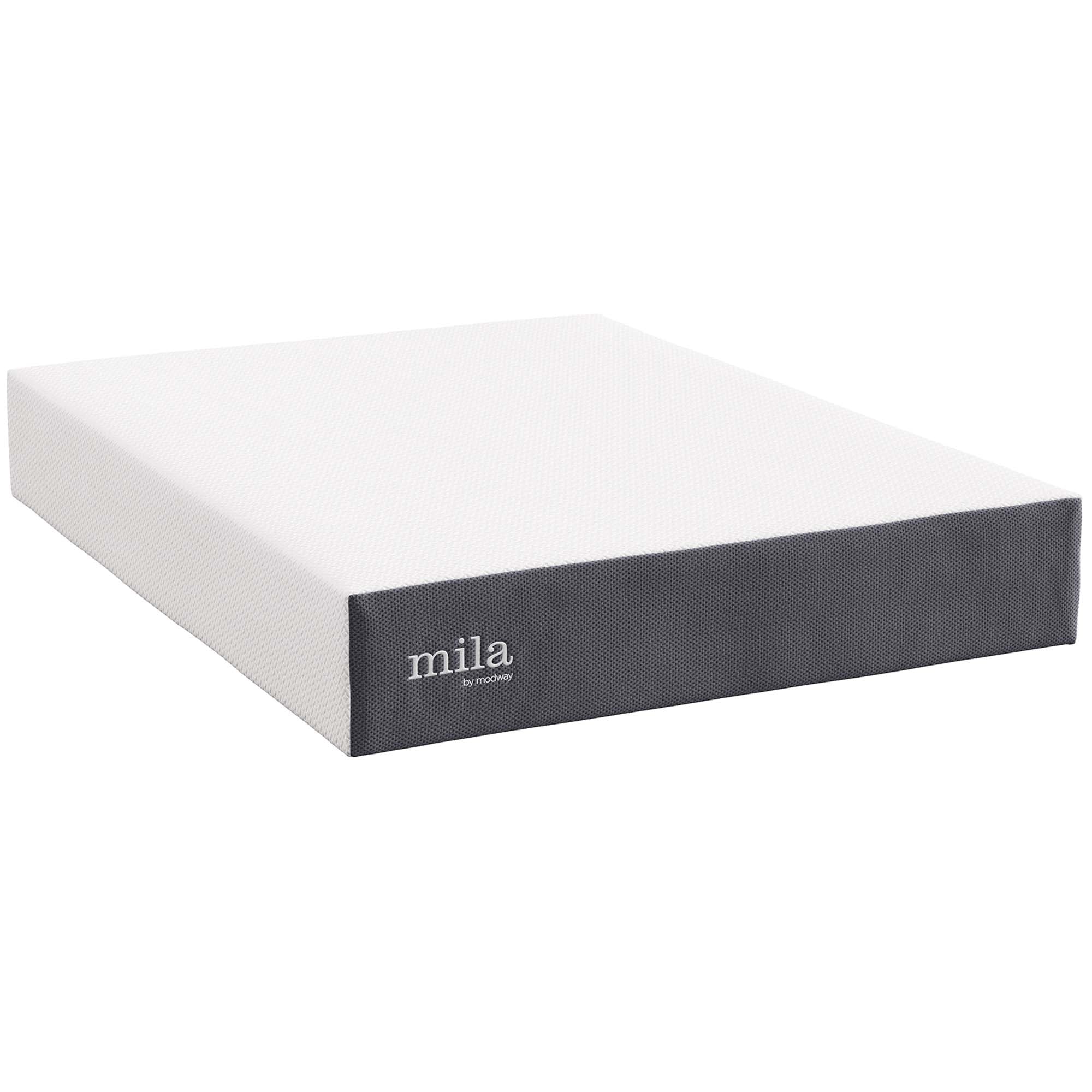 Mila 12" California King Mattress - White