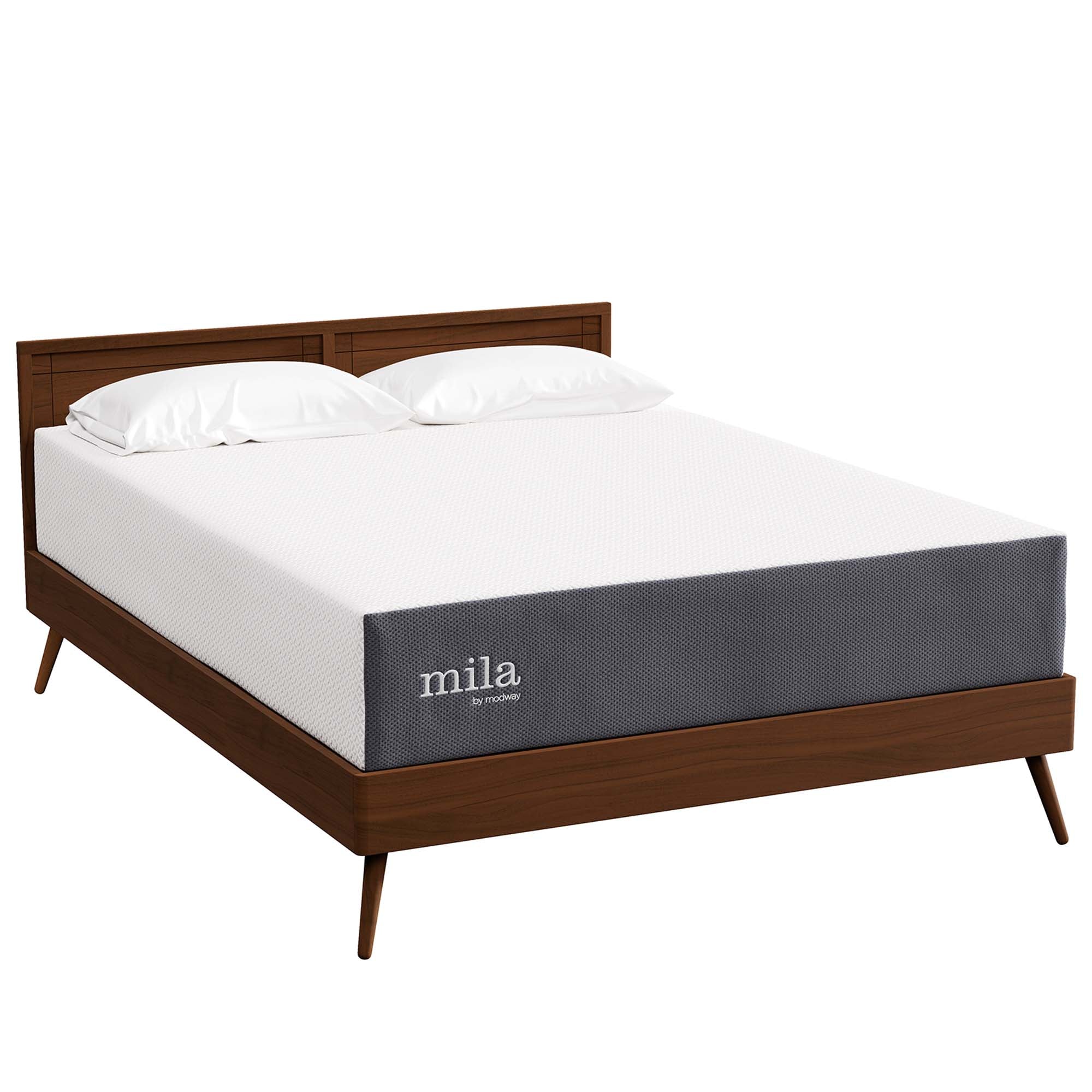 Mila 12" California King Mattress - White