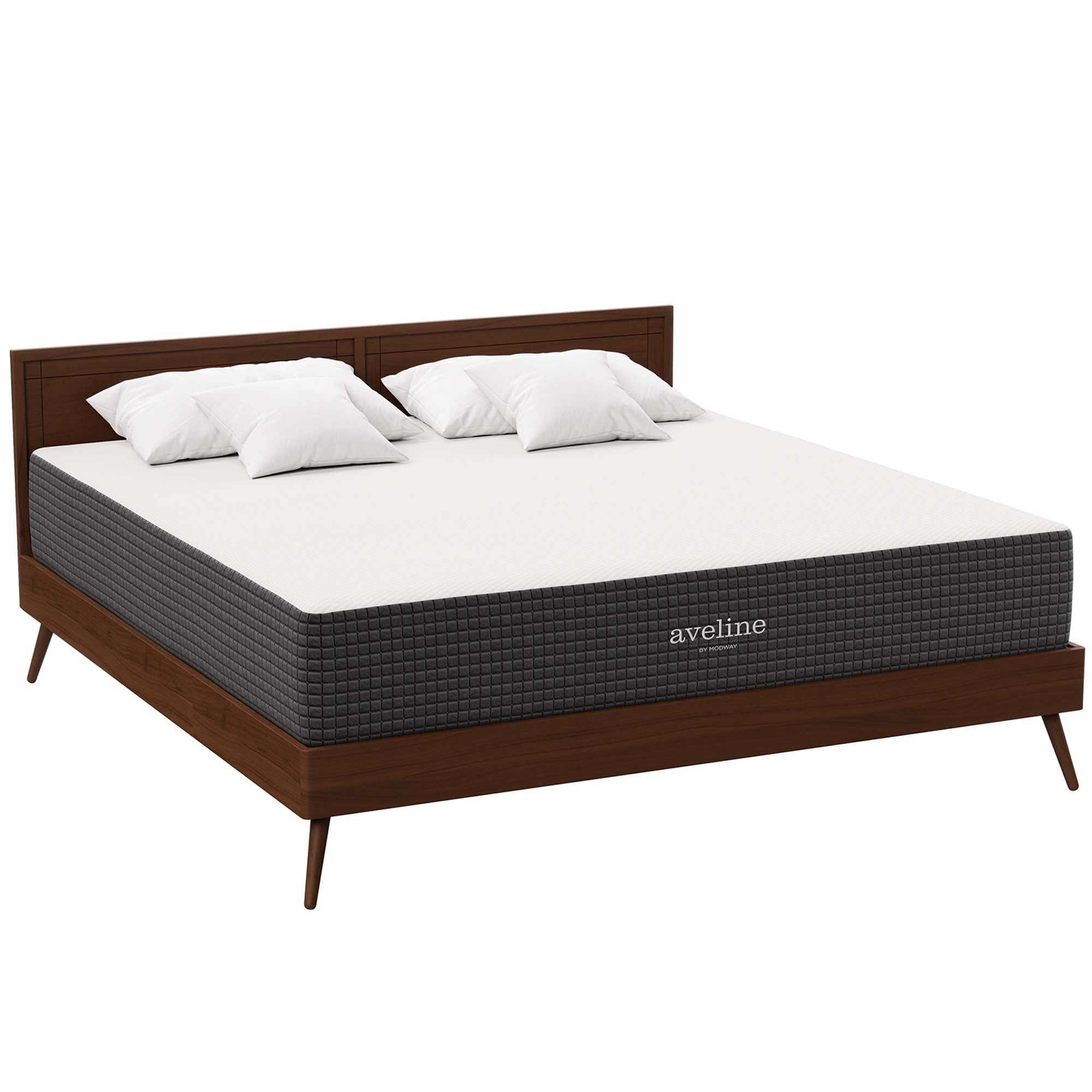 Aveline 12" California King Mattress - White