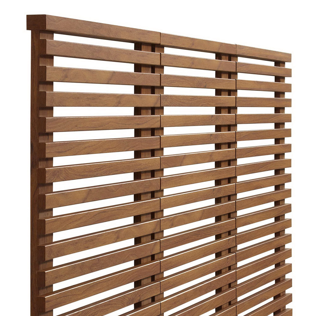 Render Wall Mount Queen Headboard - Walnut