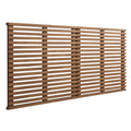 Render Wall Mount King Headboard - Walnut