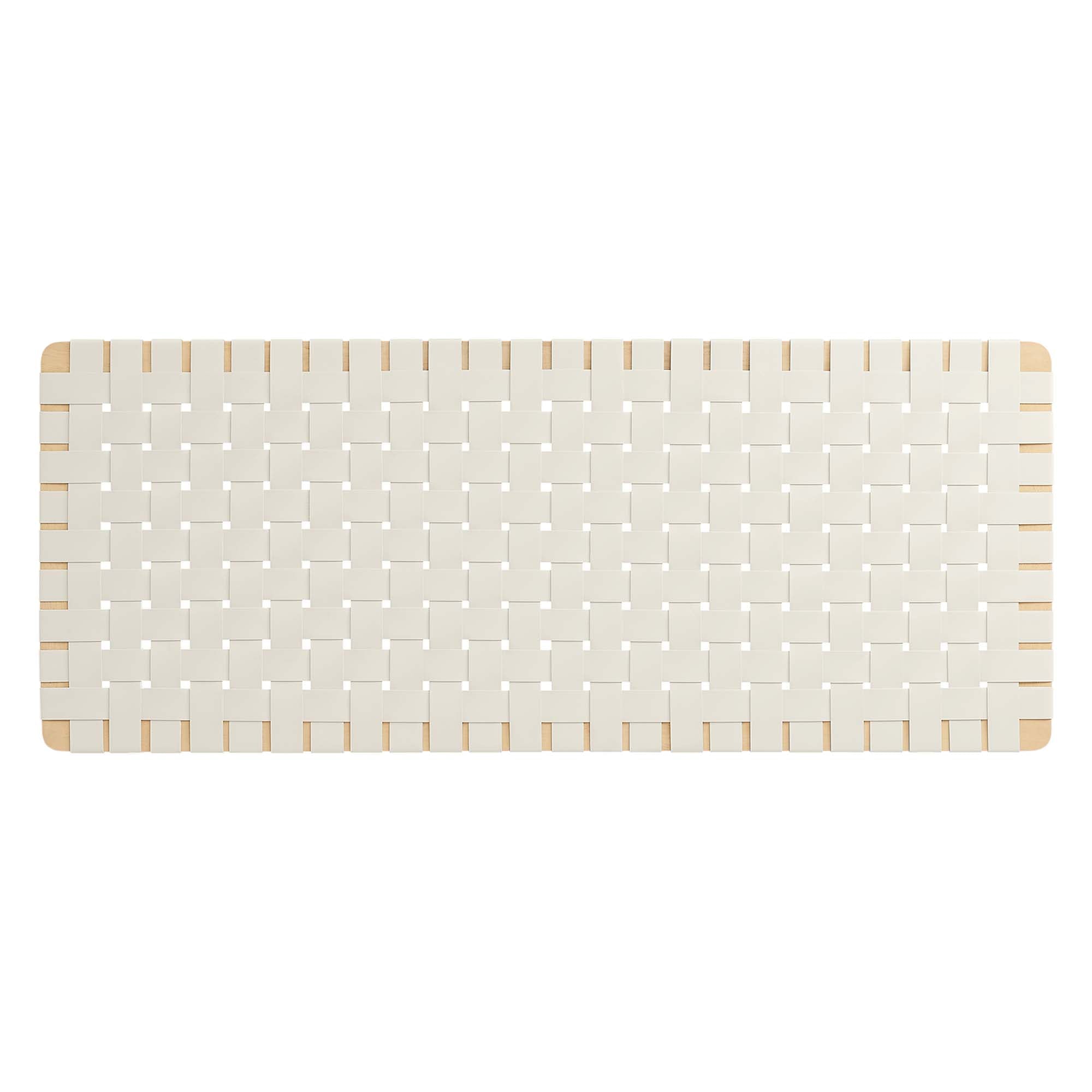 Sparta Weave Vegan Leather Full Headboard - Natural Beige (MOD-7122-NAT-BEI)