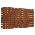 Sparta Weave Vegan Leather Full Headboard - Natural Brown (MOD-7122-NAT-BRN)