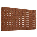 Sparta Weave Vegan Leather Full Headboard - Walnut Brown (MOD-7122-WAL-BRN)
