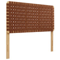 Sparta Weave Vegan Leather Full Headboard - Natural Brown (MOD-7123-NAT-BRN)