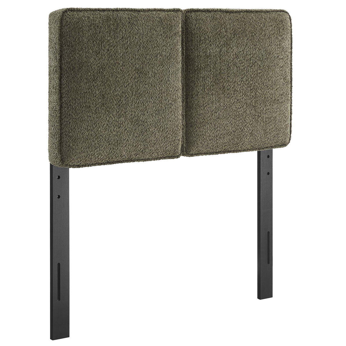Lindee Boucle Fabric Twin Headboard - Sage