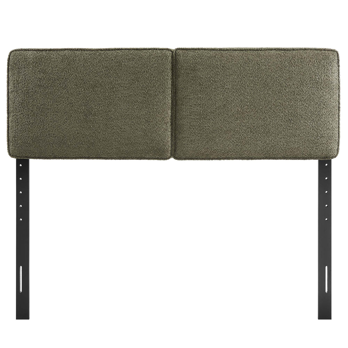 Lindee Boucle Fabric Full Headboard - Sage