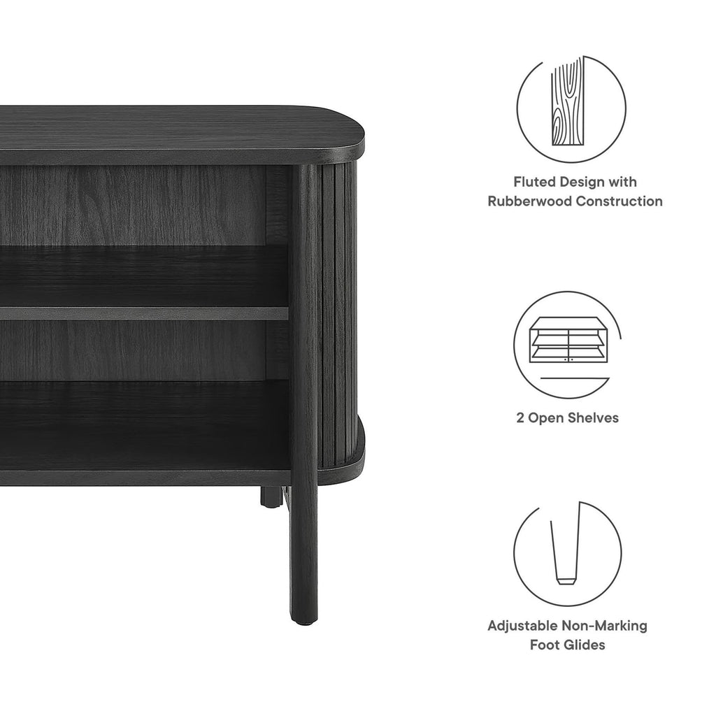Cadence Open Nightstand - Black
