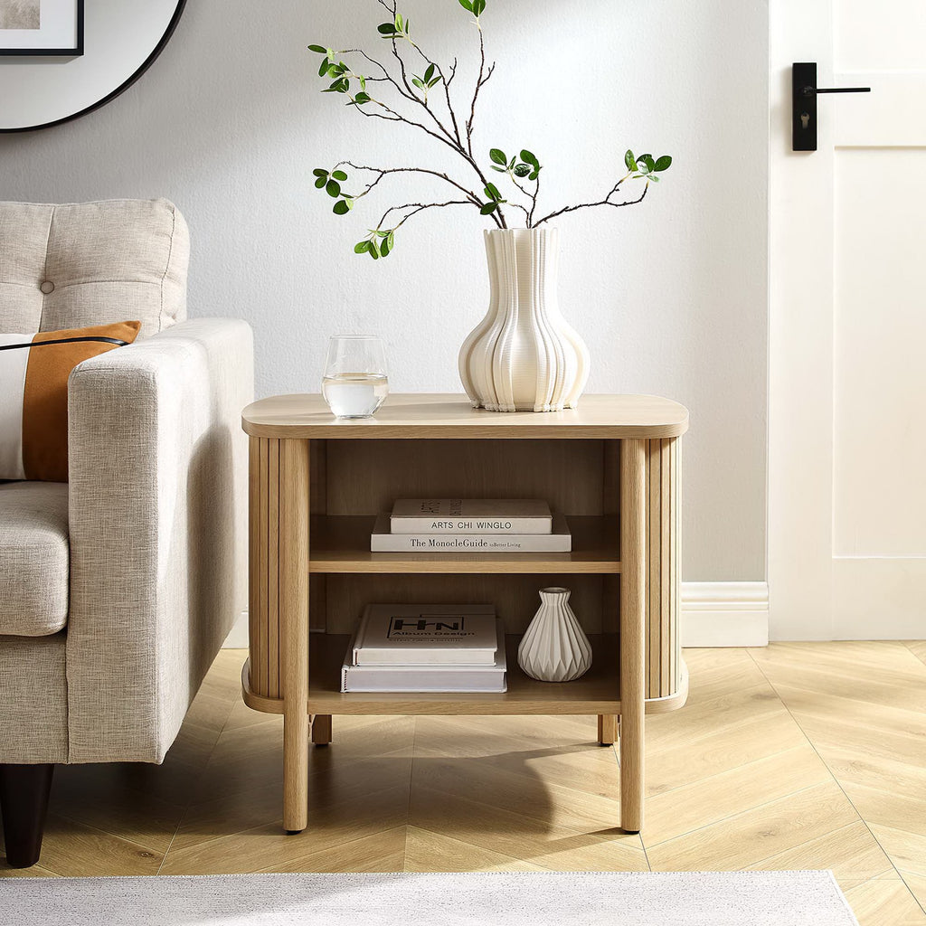Cadence Open Nightstand - Oak