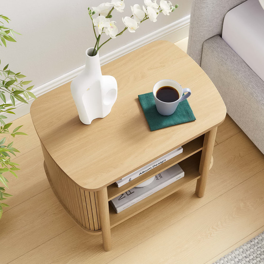 Cadence Open Nightstand - Oak