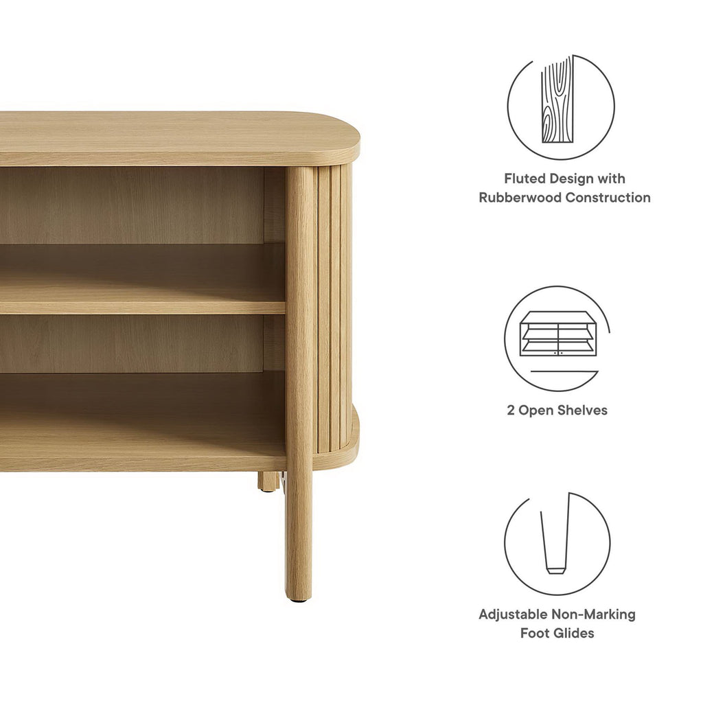 Cadence Open Nightstand - Oak