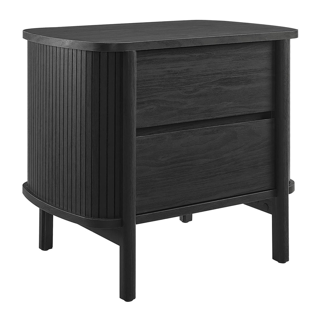 Cadence 2-Drawer Nightstand - Black