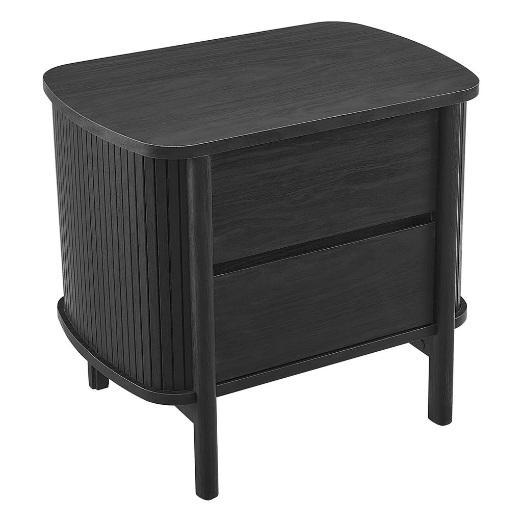 Cadence 2-Drawer Nightstand - Black