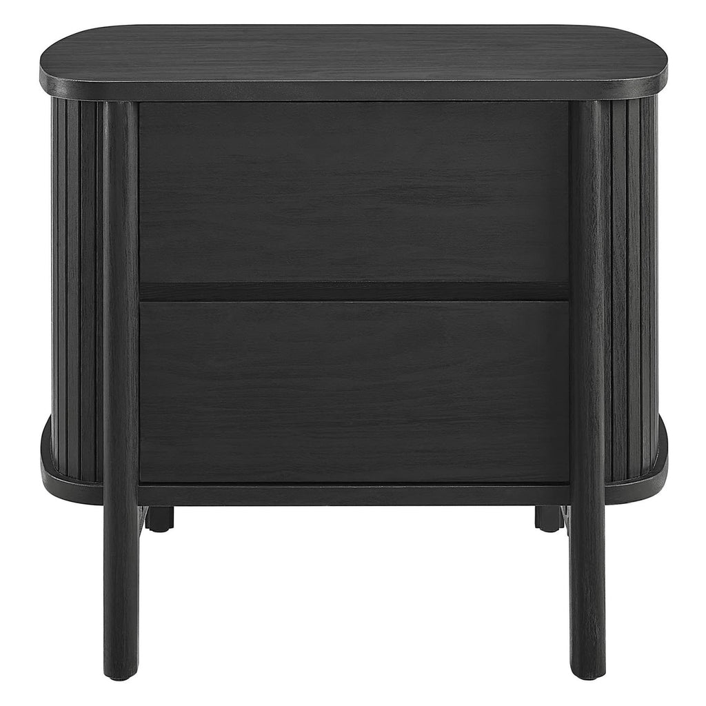 Cadence 2-Drawer Nightstand - Black