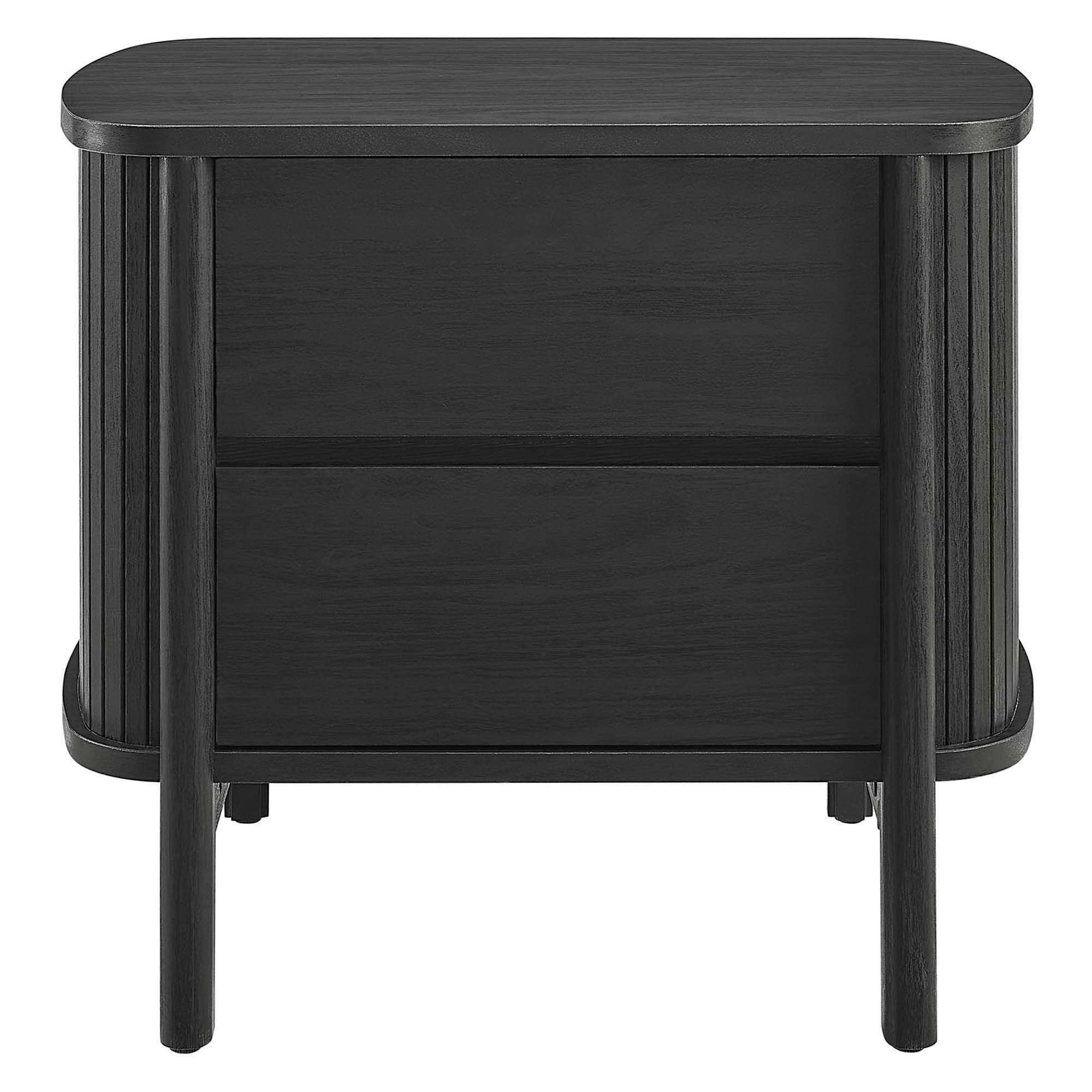 Cadence 2-Drawer Nightstand - Black