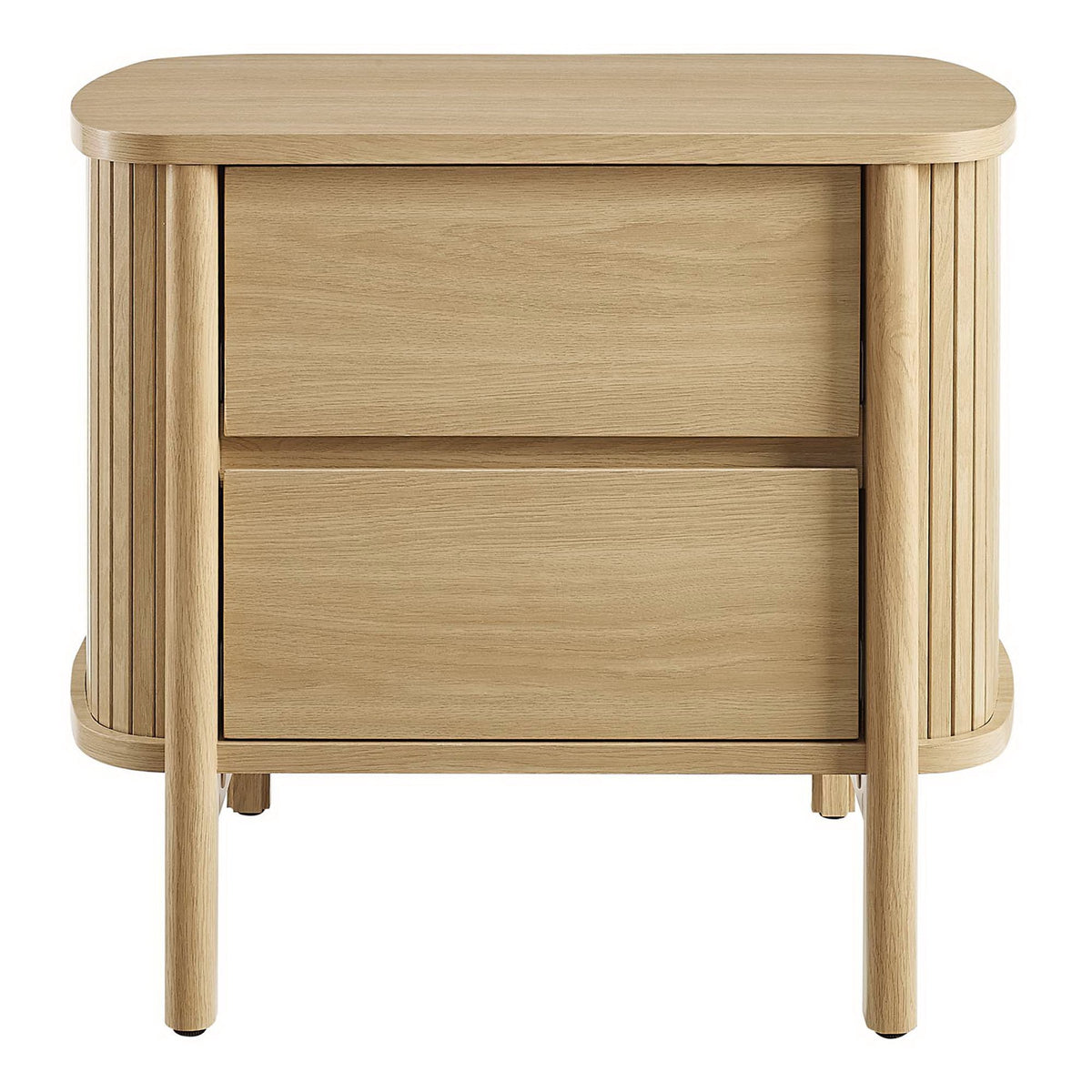 Cadence 2-Drawer Nightstand - Oak
