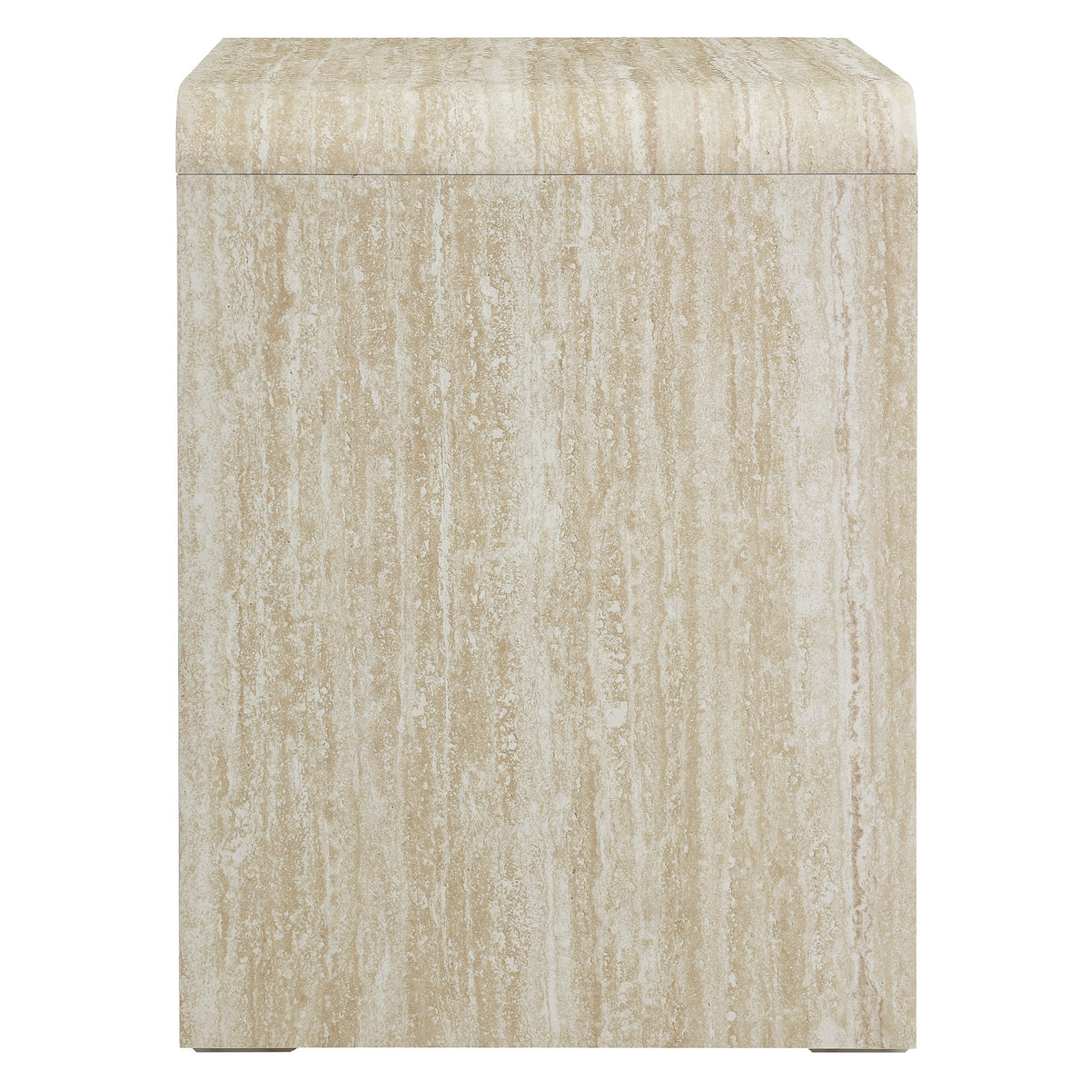 Toscana 1-Drawer Nightstand - Travertine