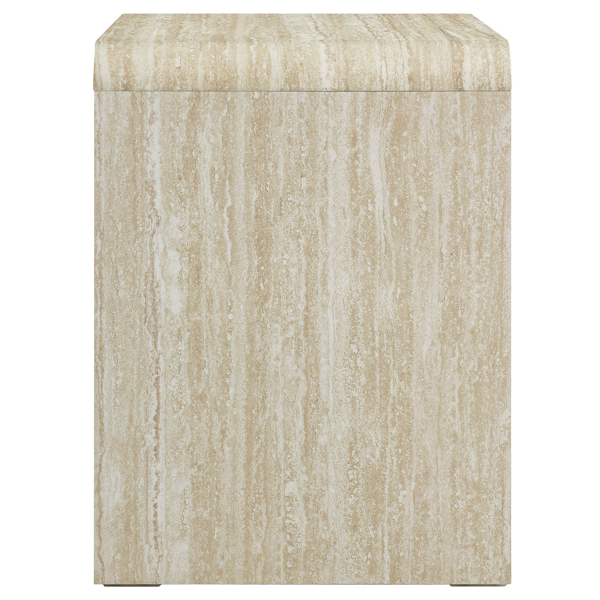 Toscana 2-Drawer Nightstand - Travertine
