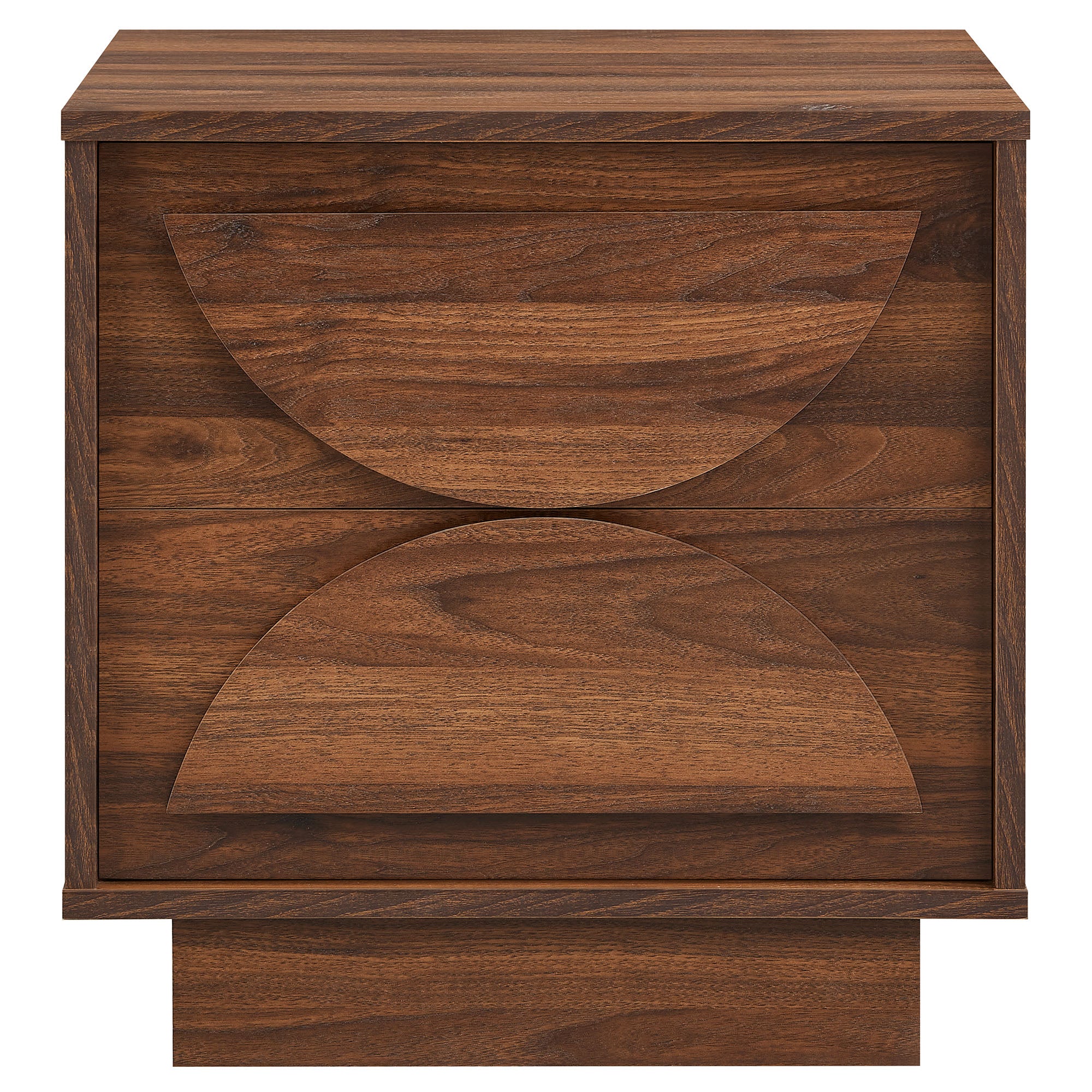Bulwark 2-Drawer Nightstand - Walnut
