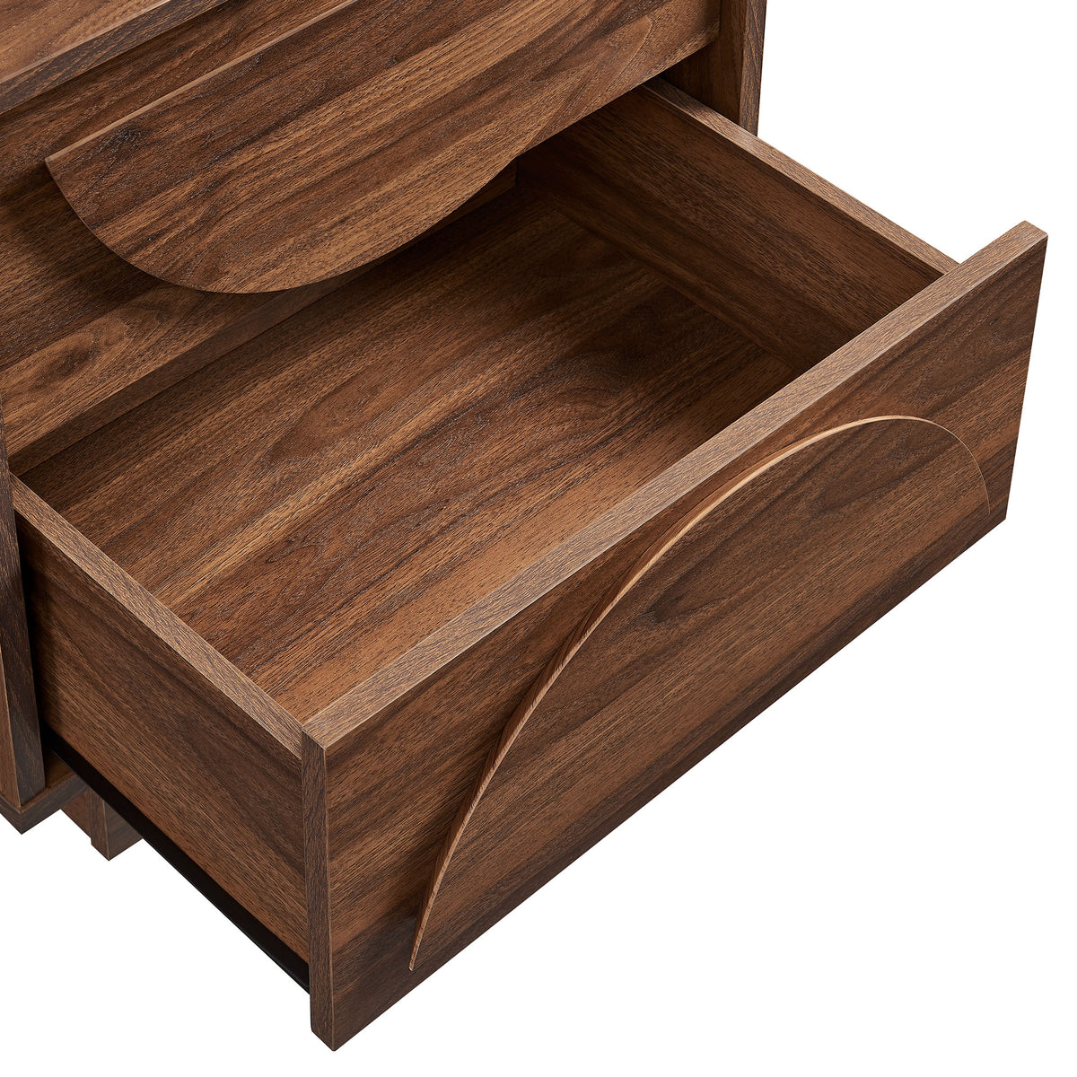 Bulwark 2-Drawer Nightstand - Walnut